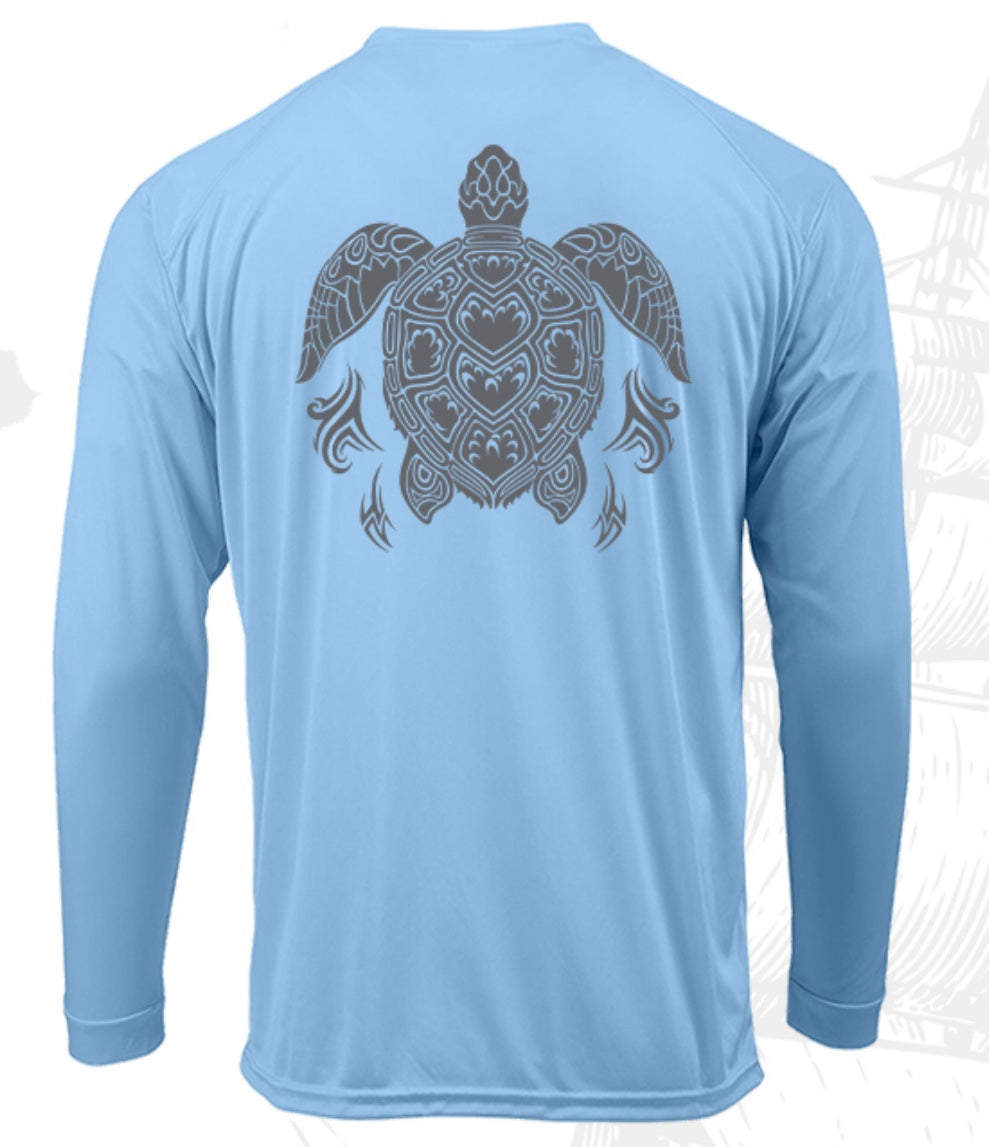 Tribal Turtle Men's SPF Shirt