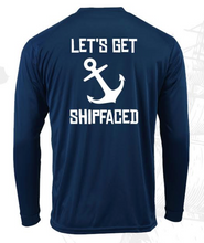 Load image into Gallery viewer, LET&#39;S GET SHIP FACED SPF SHIRT
